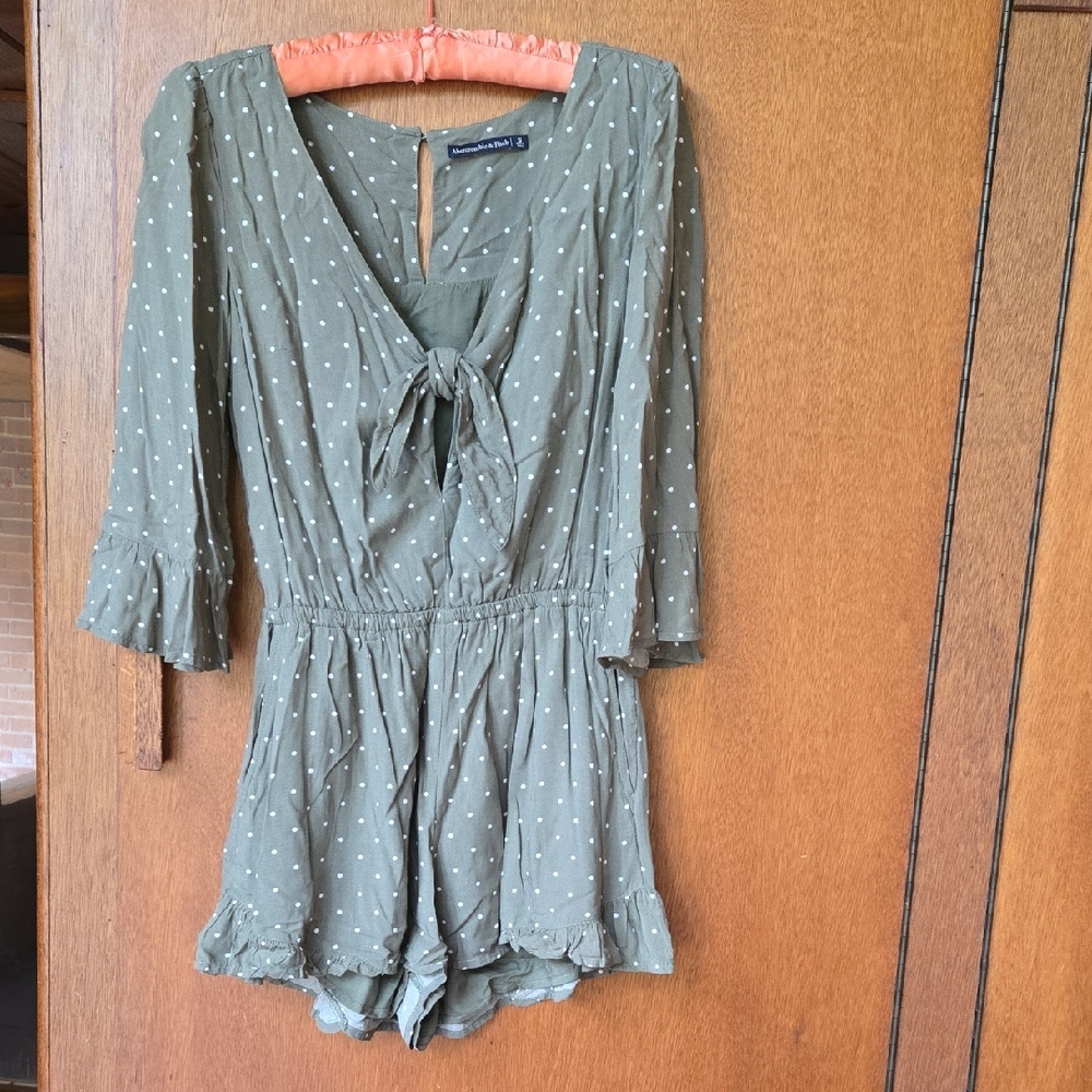 Abercrombie & Fitch Polka Dot Romper